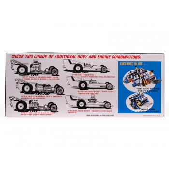 Plastikmodell – 1:25 Fiat Double Dragster Auto – AMT1380